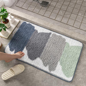 Cachemira como alfombra simple para el hogar alfombra para el suelo baño absorción <span class=keywords><strong>de</strong></span> agua antideslizante alfombra para el suelo del inodoro - Product Image 5