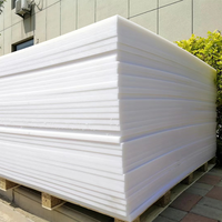 Feuille de plastique HDPE résistante aux UV, panneau en polyéthylène résistant aux intempéries pour les projets d'aménagement extérieur et de construction