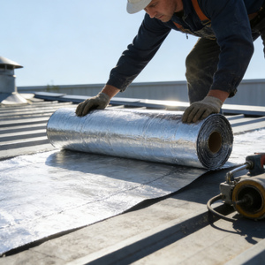 Membrana Impermeable Resistente a Altas Temperaturas para Techos de Fábricas con Estructura de Acero - Product Image 3