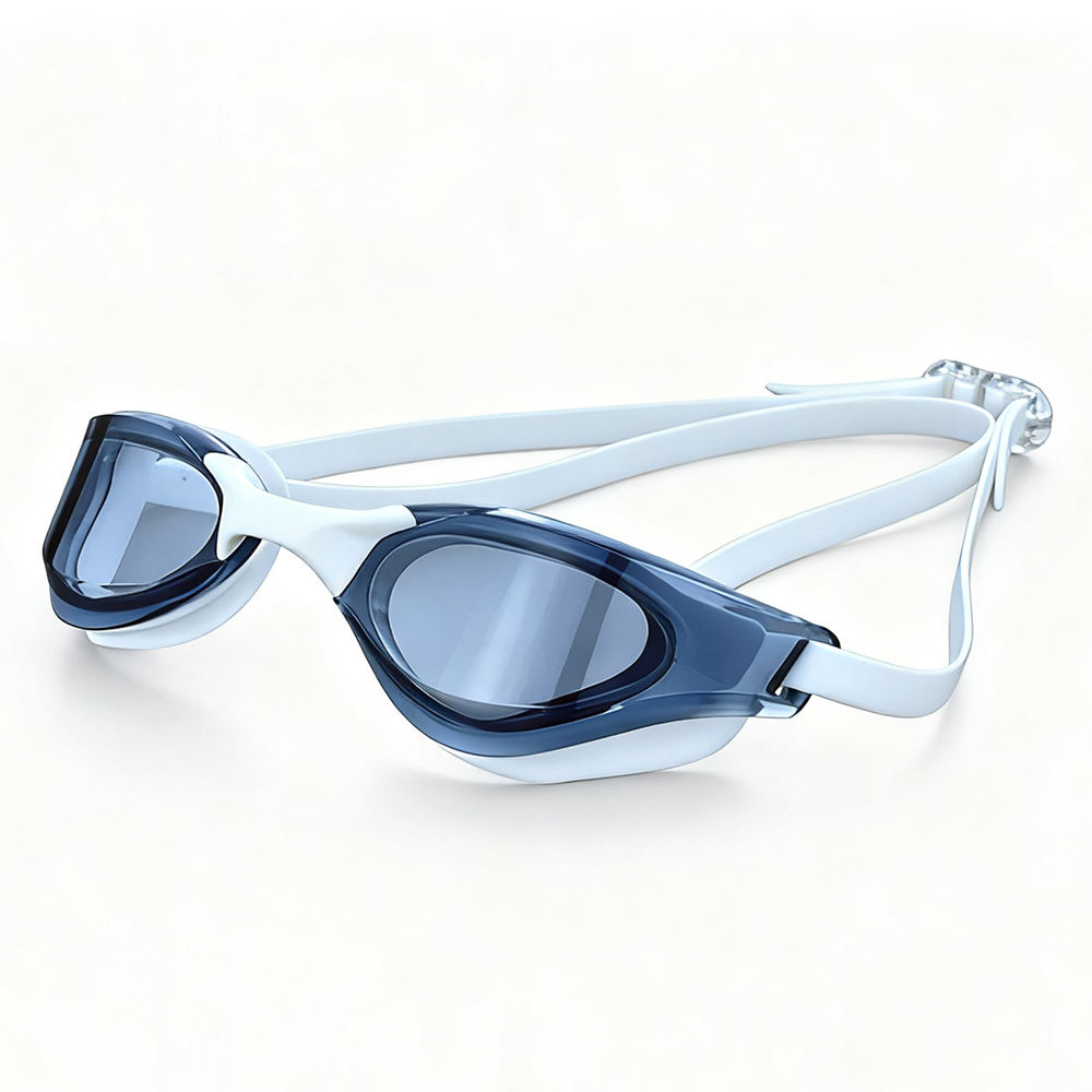 Blanco (lentes marrones ahumados)