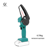 Mini scie à chaîne électrique 550W, 4 pouces, travail du bois, batterie au Lithium, élagage, tronçonneuse, coupe-bois, outil Rechargeable de jardin sans fil