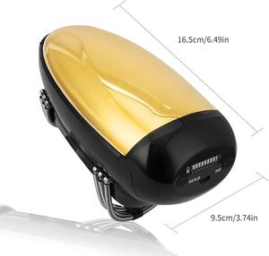 Carregamento USB Massageador Elétrico Sem Fio Barberologia Handy Handheld Fascia Gun Multi Styler para Carro/Pescoço/Pernas/Mãos Dobráveis - Product Image 6