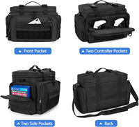 Étui de transport rigide portable et étanche de qualité supérieure pour accessoires de console de jeux vidéo Switch
