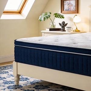 Precios Razonables, Colchones de Espuma Viscoelástica con Bobinas Enrolladas Individualmente para Mayor Comodidad, Colchón de Tela Tejida para Venta Directa de Fábrica - Product Image 2