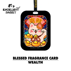 Wholesale Blessed Fragrance Hot Selling Aromatic Scented Premium Hanging Car Air Perfume