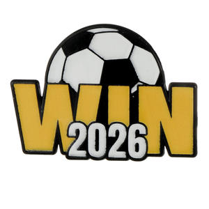 เข็มกลัดโลหะผสมรูปถ้วยฟุตบอลอเมริกา-แคนาดา-เม็กซิโก ปี <span class=keywords><strong>2026</strong></span> พร้อมโลโก้แบบกำหนดเอง ของที่ระลึกสำหรับแฟนบอล ของสะสม ของขวัญ ฤดูใบไม้ผลิ <span class=keywords><strong>2026</strong></span> - Product Image 5