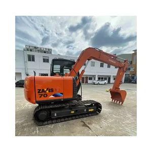 Used Original ZX75US ZX75 US ZX 75US Hitachi Hydraulic Excavator ZAXIS 75 US Japan Used Excavator In Stock For Sale
