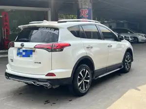 En iyi tedarik pazarı ile 2017 Toyota RAV4 gaz/benzin araba anlaşma sol direksiyon sürücü kumaş koltuklar R17 lastikler 1-25000 kilometre