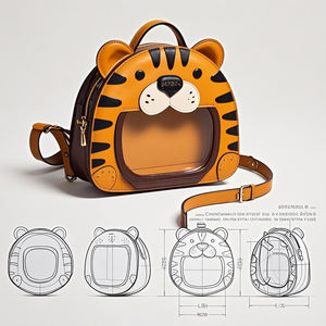 Borsa personalizzata a forma di animale più disegni colori chiara vetrina Cosplay <span class=keywords><strong>Anime</strong></span> moda simpatico animale Ita <span class=keywords><strong>zaino</strong></span> - Product Image 2