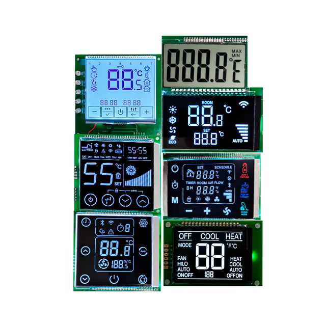Wifi Humidity And Temperature Sensor Controller Lcd Custom Monochrome Segment Air Va Thermostat Lcd
