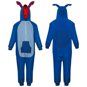 Costume de cosplay en peluche bleue pour enfants de 8 à 13 ans, Halloween, jeu de rôle, printemps 2024 - Product Image 2
