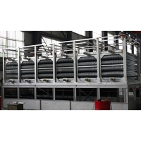 Tour de refroidissement fermée de type condenseur évaporatif à économie d'eau industrielle de 1500 kW