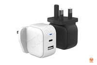 Chargeur mural USB C GaN mini 20W, charge rapide PD, adaptateur de voyage compact pour téléphone portable et ordinateur portable