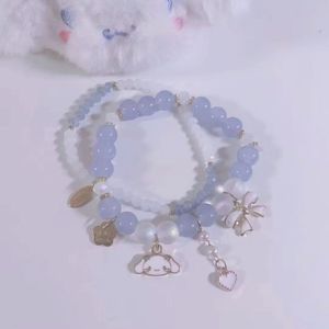 Venta caliente ajustable fina mujer cuenta cristal pulsera joyería de moda colgante pulsera - Product Image 6