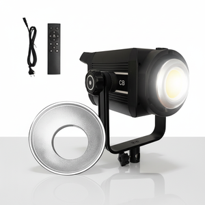 Luci Audio <span class=keywords><strong>Video</strong></span> Professionali 2026 250W con Temperatura Colore Regolabile Continua, Impermeabili in Metallo, Portatili, con Supporto per Telefono, per Studio - Product Image 1