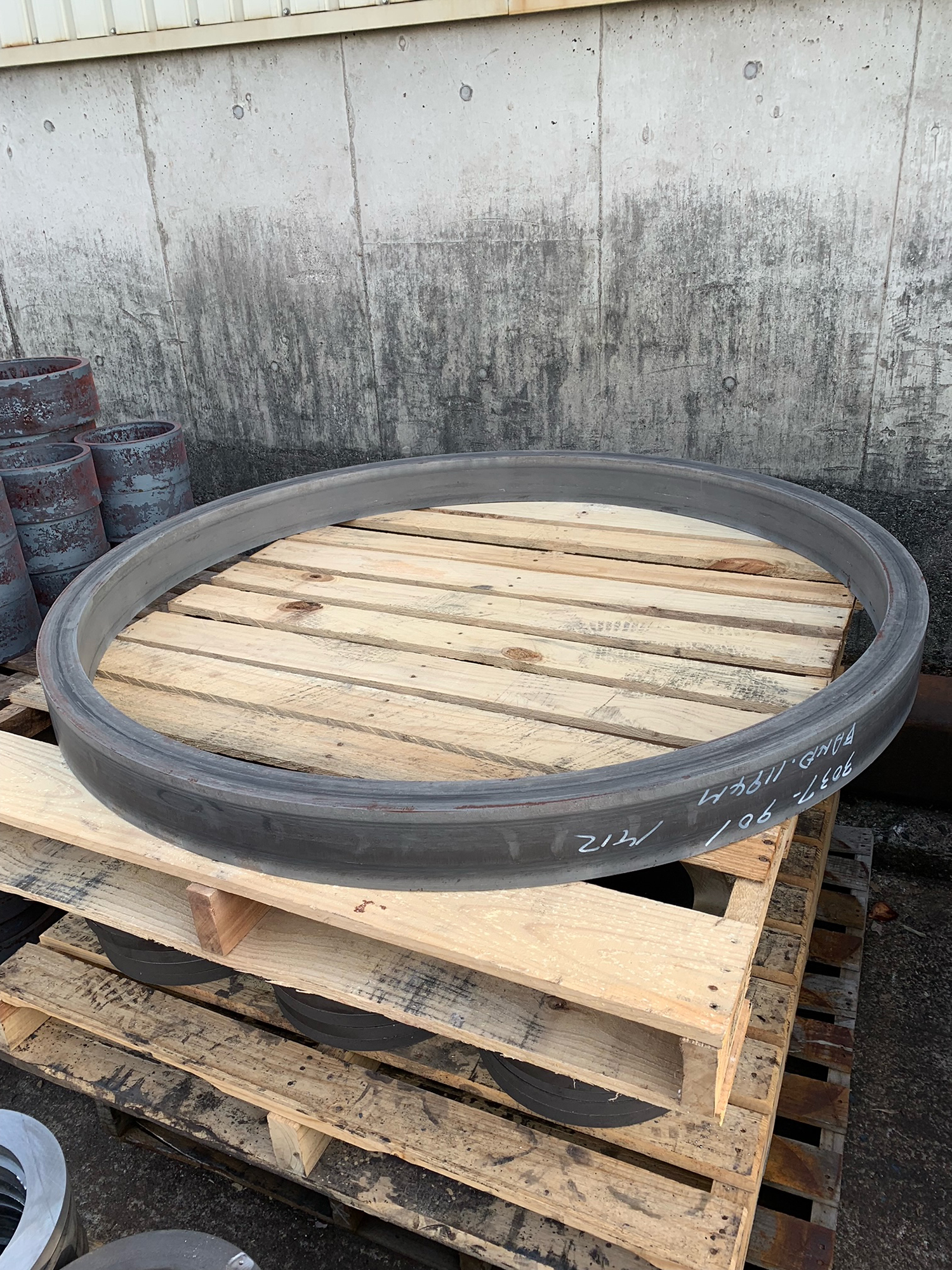 Threading Machining Aluminum Titnium Carbon Steel Ring Forge
