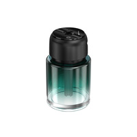 Diffuseur d'arômes de luxe alimenté par USB, design ciel étoilé, diffuseur de parfum en verre intelligent pour voiture, fonction de minuterie