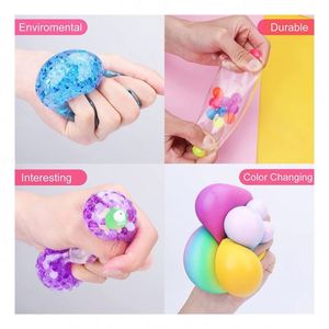 Premium Custom Anti-Anxiety Sensory Fidget <b>Squishy</b> Ball Slow Rising Mochi Ice Cube Stress Relief Toy for Kids and Adults - Product Image 3