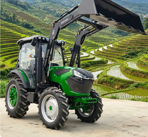 Mini Tractor Agrícola Multifuncional Compacto 4x4 con <span class=keywords><strong>Arranque</strong></span> Eléctrico y Cargador Frontal para Jardinería y Agricultura - Product Image 1