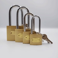 Peinture d'imitation en laiton Cadenas décoratif de qualité 63mm pour une utilisation en porte et une belle apparence