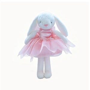 Peluche de Oso Conejito Adorable de Ballet, Juguete de Peluche de Poliéster y Algodón PP, Compañero Reconfortante, Regalo <span class=keywords><strong>para</strong></span> <span class=keywords><strong>Dormir</strong></span> - Product Image 1