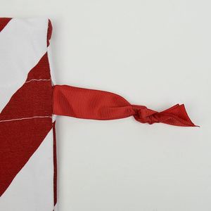 Grand sac de Noël à rayures rouges et blanches de la marque High King Factory, sac réutilisable du Père Noël, sac cadeau de Noël, sacs pour cadeaux de fête de Noël - Product Image 5