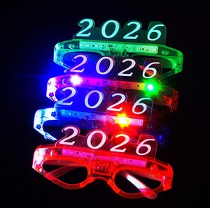 ضوء LED: ظلال مصراع نظارات وامض نيون مضيئة للكبار هدايا ألعاب السنة الجديدة للأطفال - Product Image 2