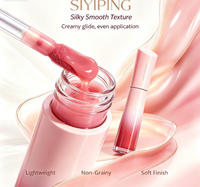 Huile à lèvres liquide magique en gros, 6 couleurs changeantes, contenant, rouge à lèvres végétalien, gloss hydratant, maquillage brillant pour les lèvres, vente en gros