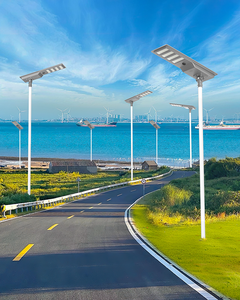 Produk tenaga surya laris lampu jalan <span class=keywords><strong>LED</strong></span> pintar semua dalam satu 100w/200w/300w 400w 500w baterai IP65 untuk jalan raya bertenaga surya - Product Image 6