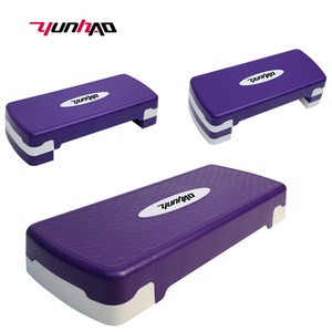 Wholesale Workout Aerobic Stepper Exercise <strong>Step</strong> <strong>Platform</strong> Professional Custom Logo Adjustable Aerobic <strong>Step</strong> <strong>Platform</strong> - Product Image 1