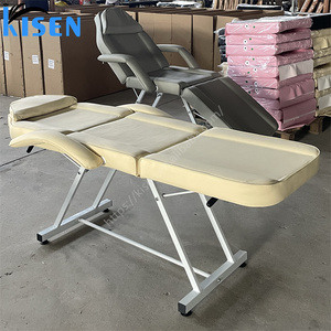 KISEN Hot Sale Facial Adjustable Multifunctional Bed Beauty Salon Eyelash Recliner Lash <b>Table</b> <b>Foldable</b> Tattoo <b>Chair</b> Massage - Product Image 3