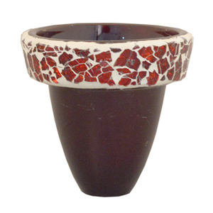 Mosaic <b>Red</b> 22205 Glasses for Oil and <b>Candles</b> - Product Image 1