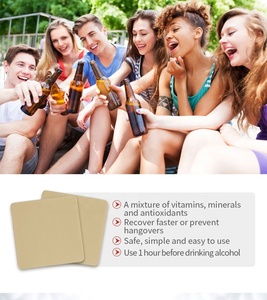 <b>Hangover</b> Relief <b>Patch</b> Detox Vitamin Sticker CE Relieve Discomfort After Drinking Party Weekend Recovery - Product Image 3