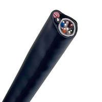 Câble Ethernet hybride SZADP Cat6, 4 paires, 8 conducteurs, conducteur en cuivre massif, blindage UTP FTP, gaine PVC LSZH PE