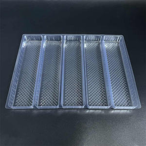 Özelleştirilmiş temizle PET PP PVC PS blister paketi tepsi çikolata için geri dönüşümlü tek kullanımlık gıda sınıfı plastik ambalaj - Product Image 1