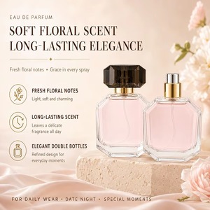 Perfume de Mujer Personalizado de Lujo, Eau de Parfum, Aroma Floral de Larga Duración, Marca Privada OEM, Fragancia en Spray, Botella de Vidrio Líquido - Product Image 1