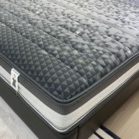 Hochwertige A-Klasse Queen-Size Feste Stützende Gel-Memory-Foam-Matratze Leicht zu Reinigen für Gästezimmer Geräuschlose Matratze