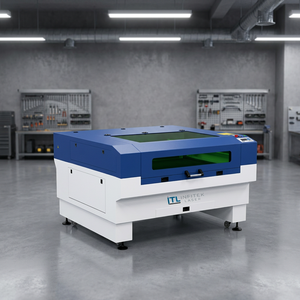 Nouvelle machine de découpe laser CO2 industrielle OEM de haute précision pour la gravure de l'acrylique, du bois, du tissu, du plastique et du silicone, garantie 1 an - Product Image 1