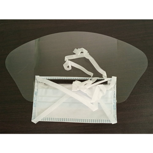 Fuzelong masker wajah sekali pakai, masker wajah prosedur bedah masker wajah dengan pelindung mata - Product Image 3