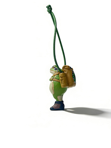 Porte-clés Grenouille Explorateur Viral en PVC Personnalisé, Pendentif Grenouille Retour Sûr, Jouet Gashapon Mignon, Cadeau en Gros - Product Image 3