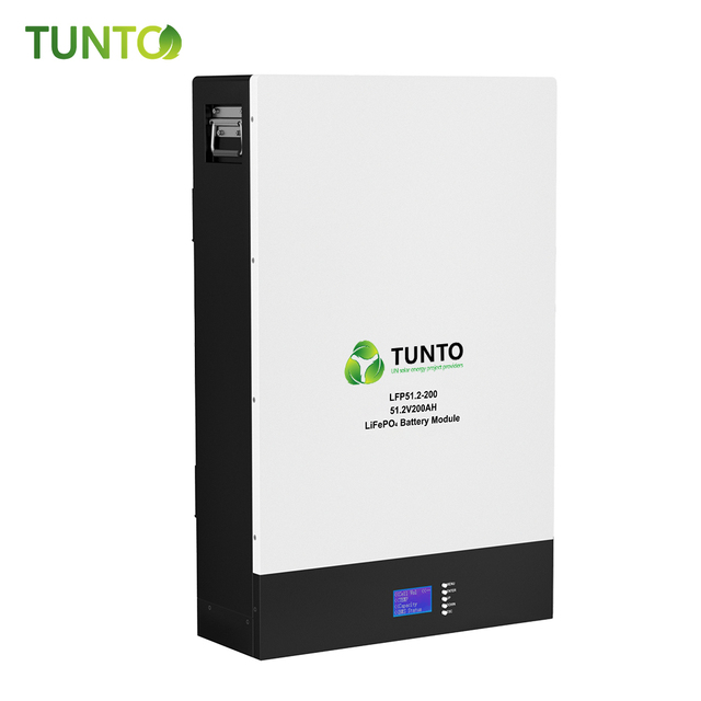 TUNTO Solar Energy Battery 51.2V100Ah 51.2V150Ah 51.2V200Ah  Brand New Grade a with TianNeng LiFePO4 Cells