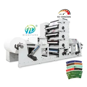 Volautomatische Wegwerp Drukmachine Professionele Fabrikant De Hele Papierdrukproductielijn