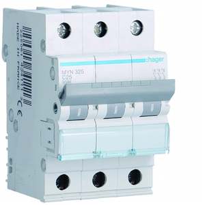 MYN325 Personalizzabile con Hagers MCB 4500A 3P curva C 25A 3 moduli - Product Image 1