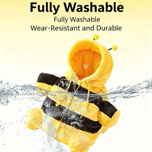 प्यारा पशु प्रिंट पालतू वाहक बैकपैक गर्म शीतकालीन सैटल छोटे कुत्ते बिल्ली के लिए क्रॉसबॉडी स्ट्रैप के साथ - Product Image 6