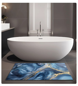 Tappetino da Bagno in Pietra, Produzione a Basso MOQ, Nuovo Design Assorbente, Antimuffa e Antiscivolo - Product Image 6
