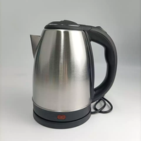 SKD CKD – bouilloire électrique en acier inoxydable 201/304, pièces en plastique, 2,0 l, 1,8 l, eau bouillante