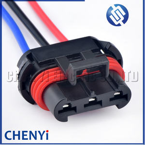 Connettore Impermeabile a 3 Pin per Auto, Resistenza Ventilatore, Cablaggio Elettronico 12124686 12124685 per Mazda Buick Chevrolet - Product Image 1