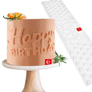 TX生日快乐折纸蛋糕模具万圣节Popit蛋糕模具烘焙模具用于蛋糕工具配件装饰供应商