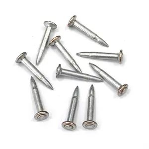 3.0mm Steel Shooting Nails Fluted Shank 27mm Gas Concrete Pins for Hilti GX120 Nailer