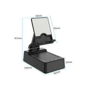 Có thể điều chỉnh không dây màu xanh răng Loa điện thoại di động chủ có thể gập lại độ trung thực cao chất lượng âm thanh máy tính <span class=keywords><strong>mini</strong></span> Loa khung - Product Image 6